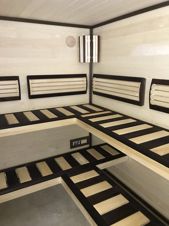 Строительство бани из профилированного бруса